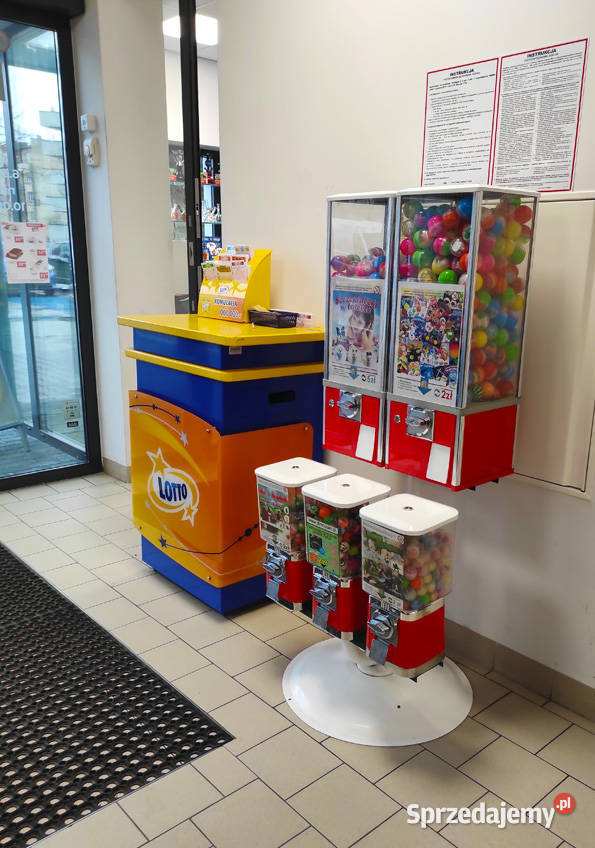 Automat Sprzedający kulki kapsuły Wynajem