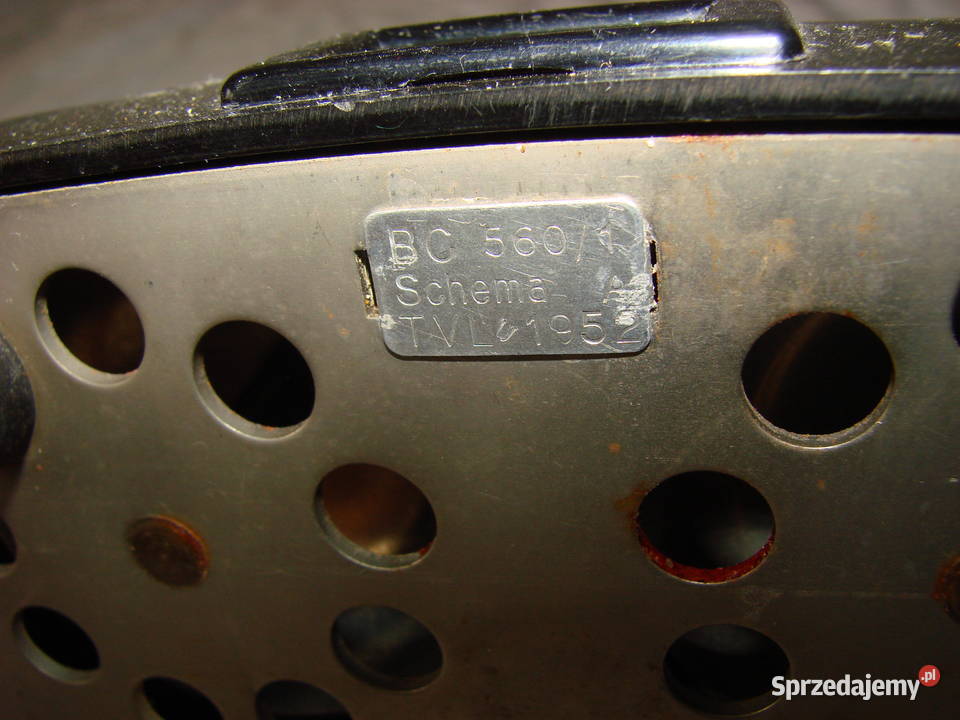 Telegrafverkets stary szwedzki telefon Pruszcz Gdański