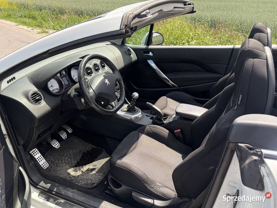 PEUGEOT 308 CC 16 EHDI 2010 BIAŁA PERŁA uszkodzony wielkopolskie Poznań sprzedam