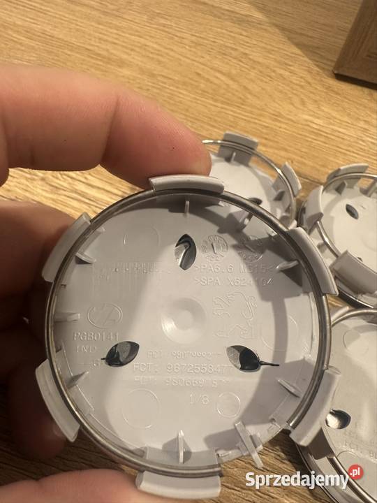 Dekielki Pegeot 60mm zachodniopomorskie Szczecin