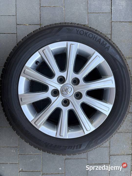 Koła felgi Toyota 5x1143 opony zimowe Yokohama Tomaszowice sprzedam