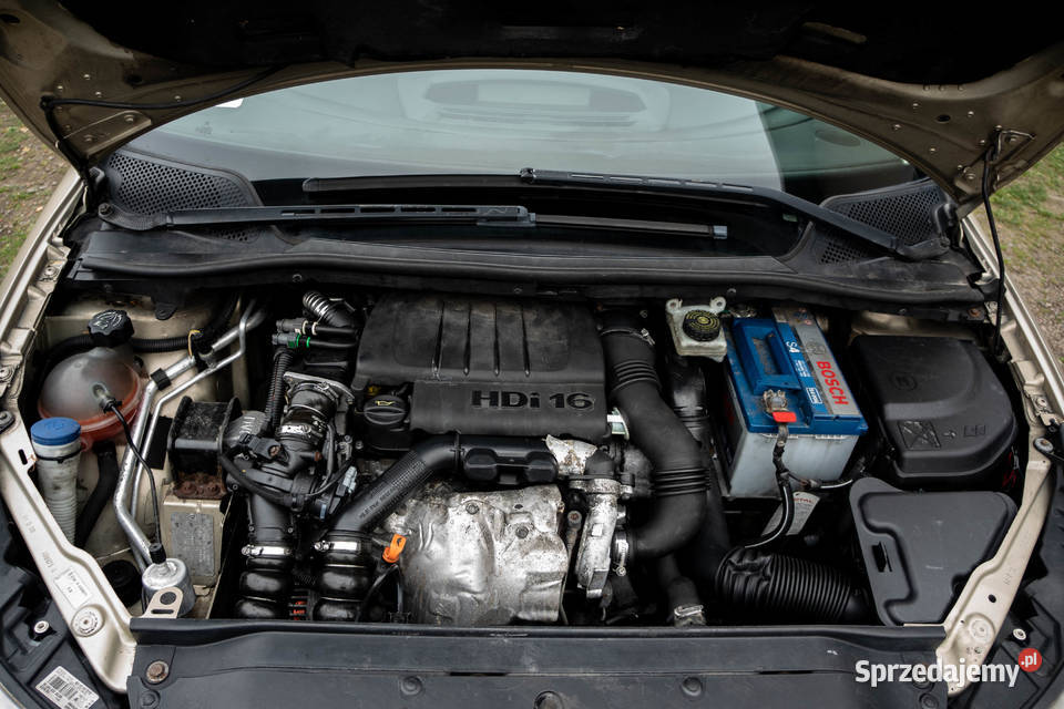 Citroen C4 16HDI 5 drzwi 2008 wielofunkcyjna kierownica małopolskie Kraków