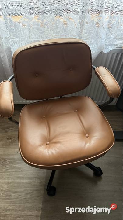 Krzesło biurowe alefjall ikea skóra Nowa Góra