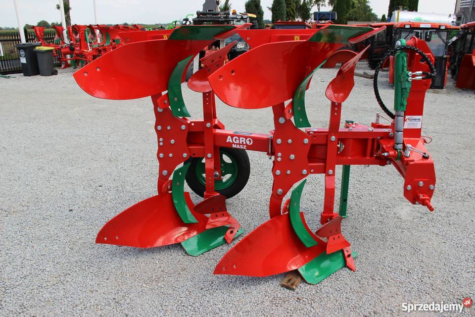 Pług pługi obrotowy obracalny mały AgroMasz Rogóźno