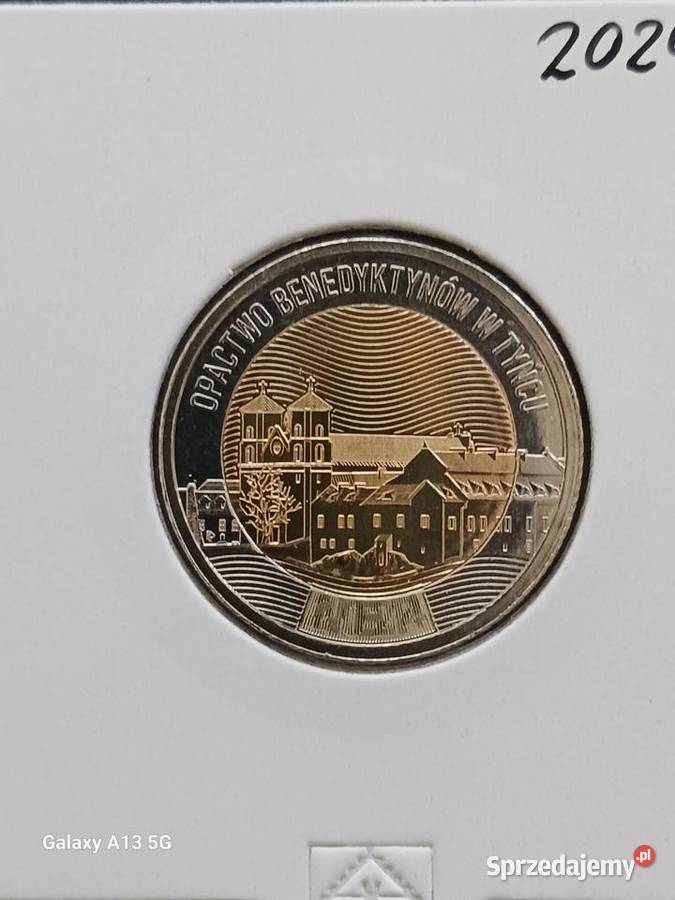 5 złotych 2024 r Opactwo Benedyktynów w