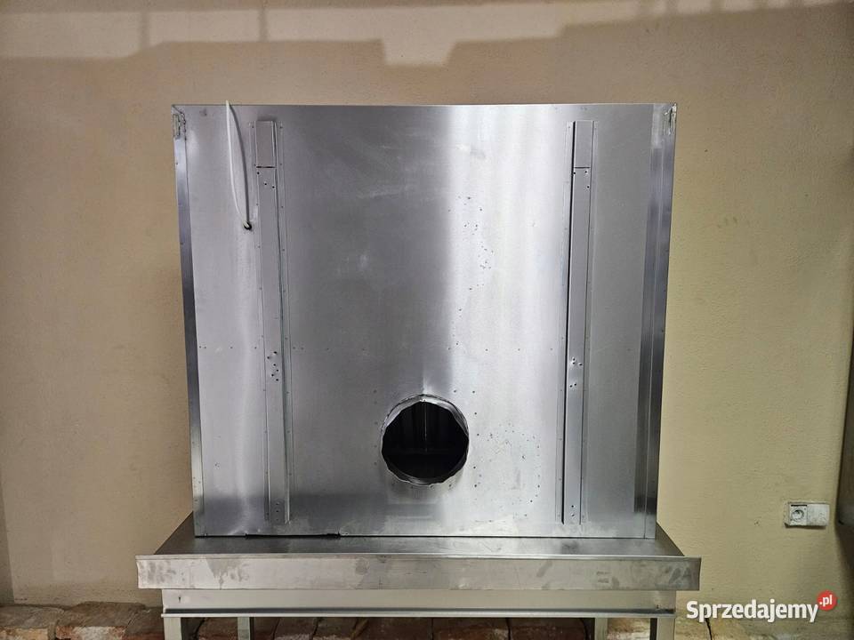 Okap nierdzewny przyścienny Dora Metal 110x100 Góra sprzedam