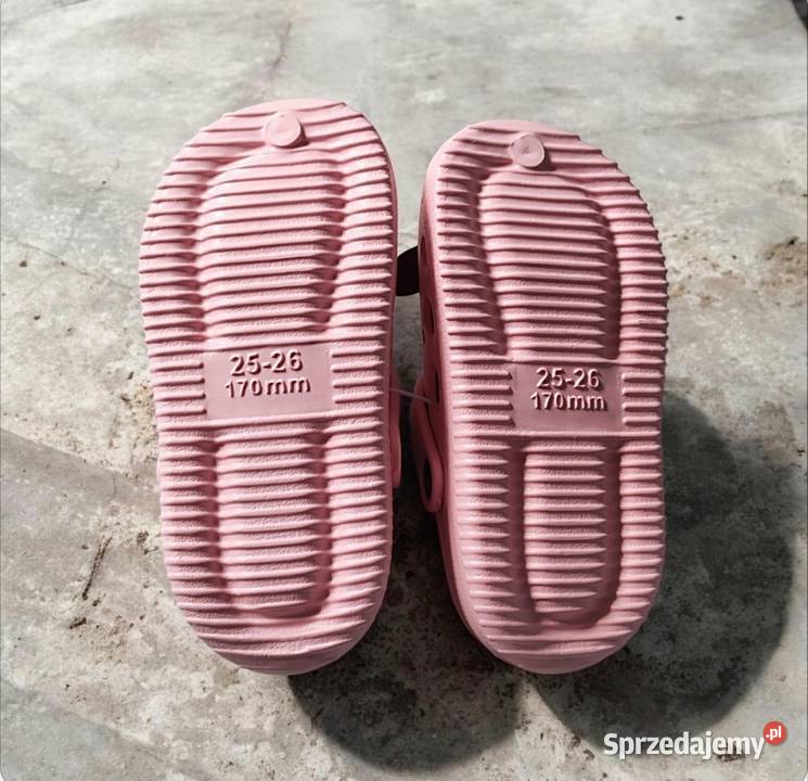 Chodaki klapki dziecięce piankowe crocs basen 16