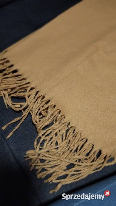 szal damski musztardowy house Dodatki Poznań