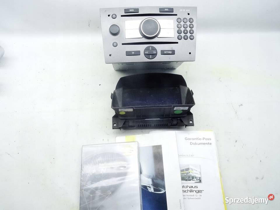 OPEL ZAFIRA B VECTRA C RADIO NAWIGACJA KOMPLET Przemęt sprzedam