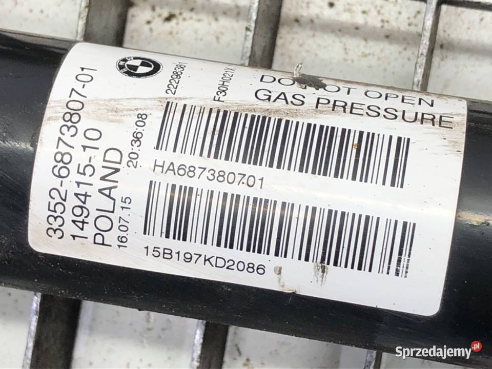 AMORTYZATOR PRAWY TYŁ BMW F30 SedanLimuzyna