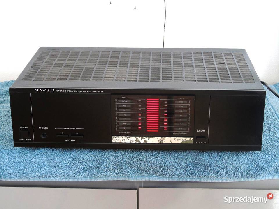 Wzmacniacz Kenwood 206 mocna 2x 150 wat WYSYŁKA