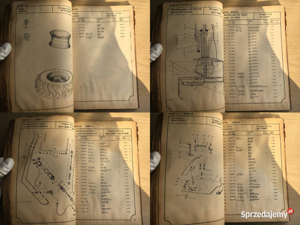 SHM3A SHM4A Katalog części zamiennych Parts wielkopolskie Łęczyca