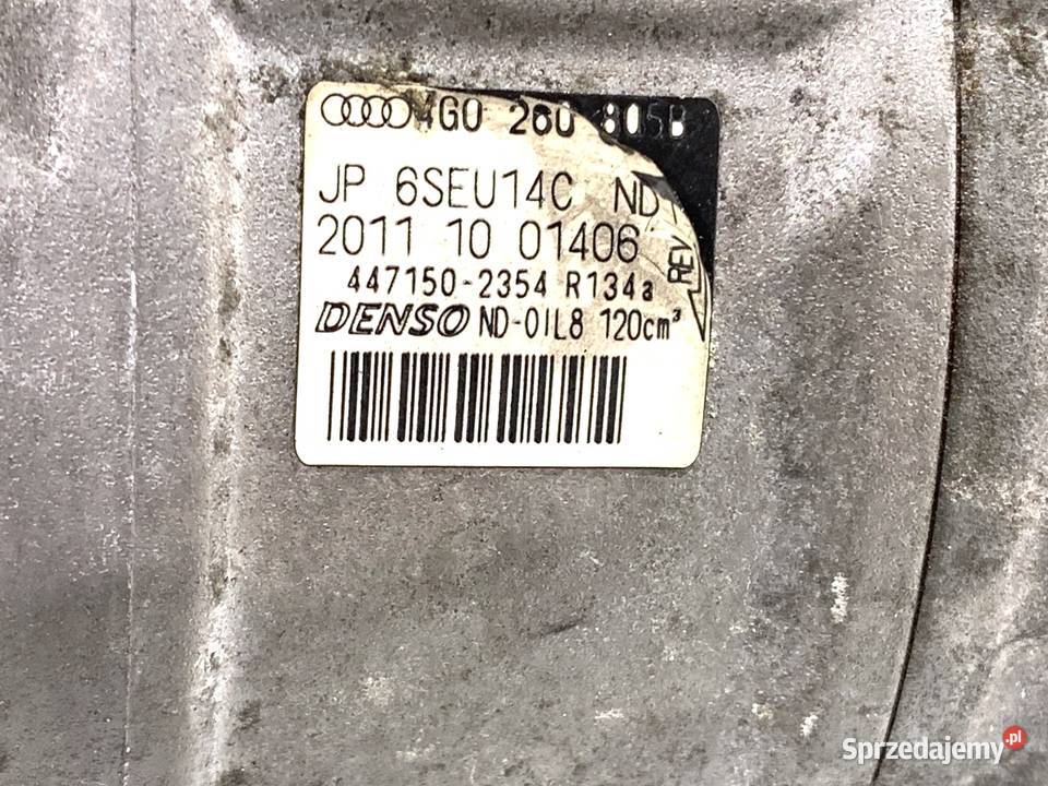 SPRĘŻARKA KLIMATYZACJI AUDI A7 4G 4G0260805B 30