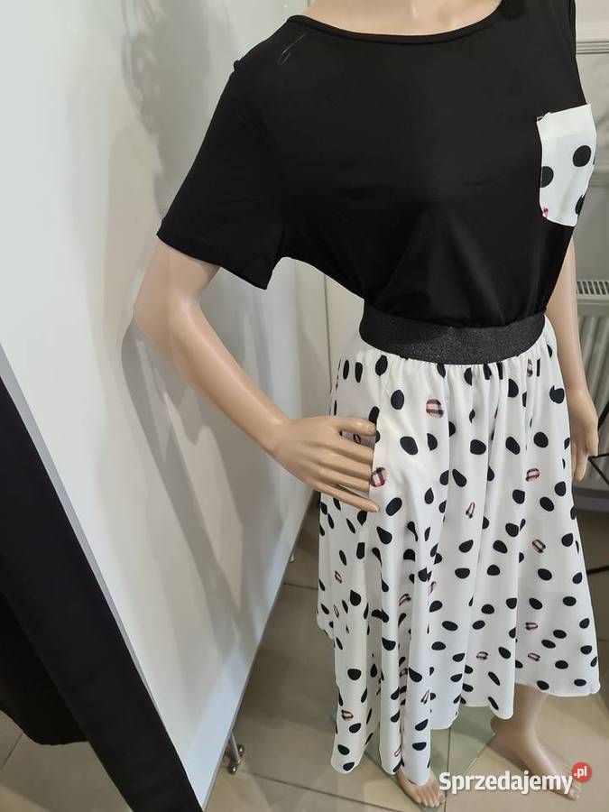 Spódnica i bluzka komplet Perteve Moda i Styl zachodniopomorskie Nowogard