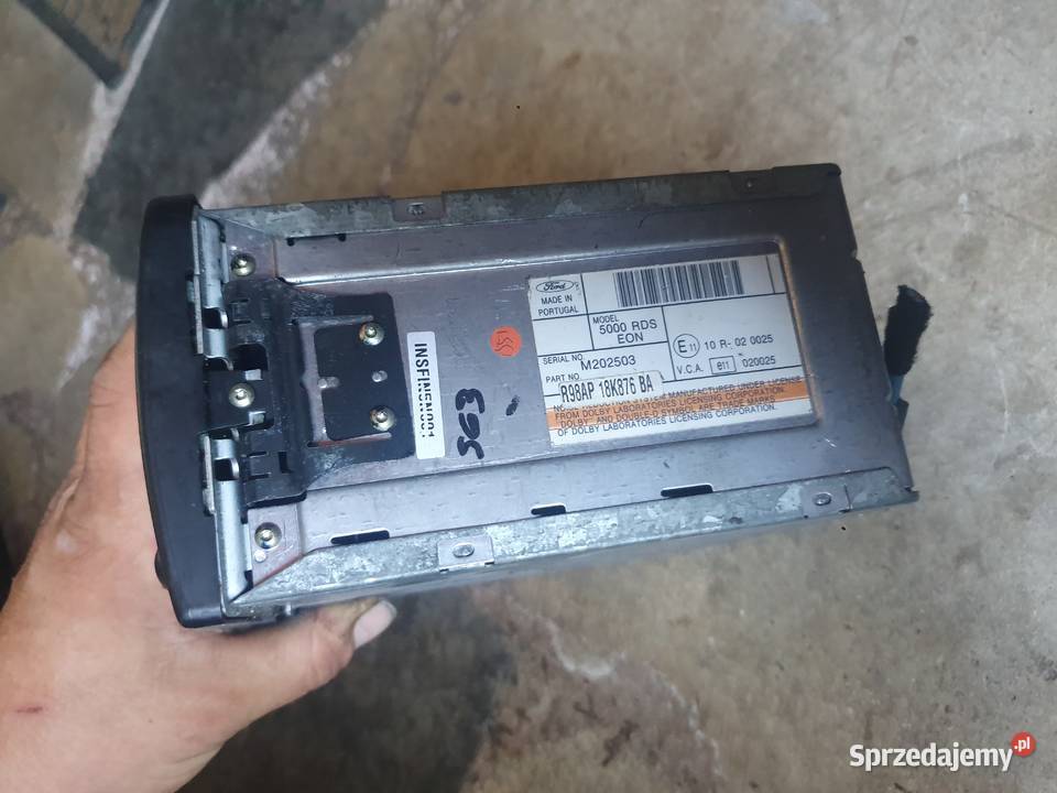 Radio fabryczne Ford 5000RDS 5000 RDS Fiesta małopolskie Kraków