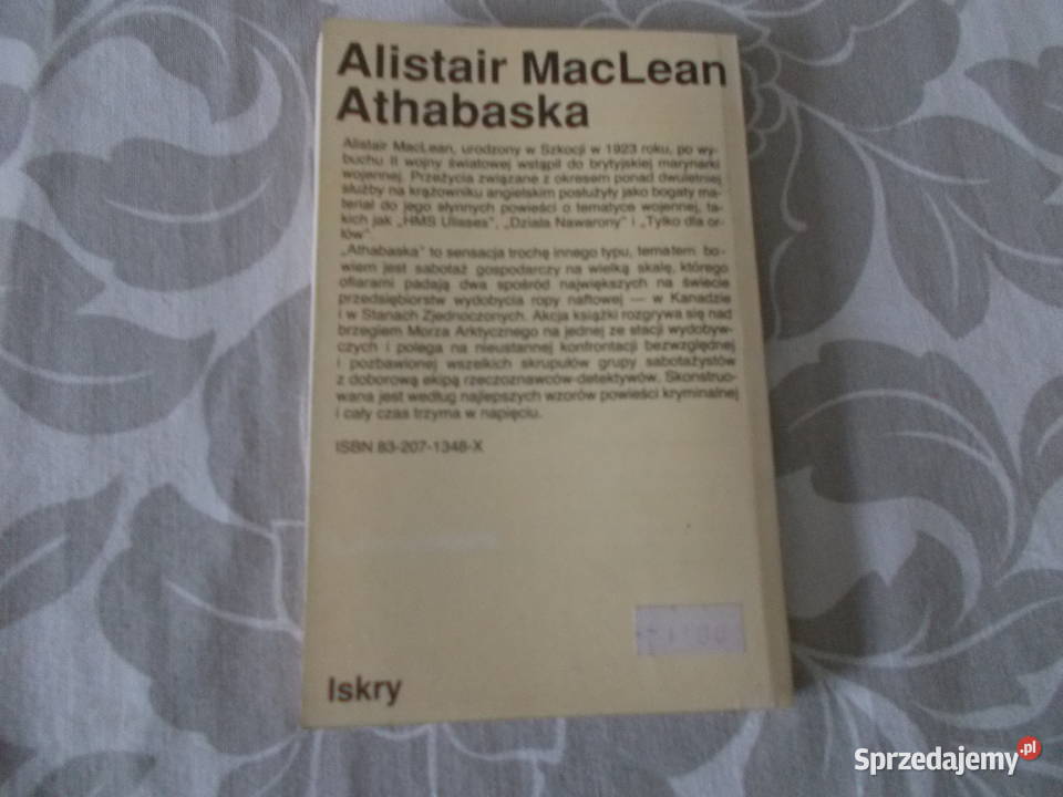 Alistair MacLean Athabaska Proza i poezja Głubczyce