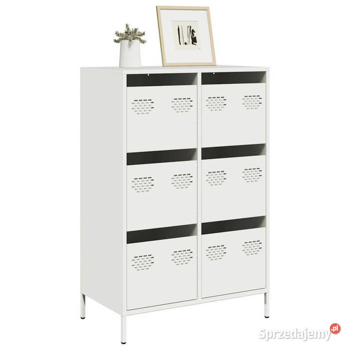 Szafka biała 68x39x1015 stal WM851225 mazowieckie Warszawa