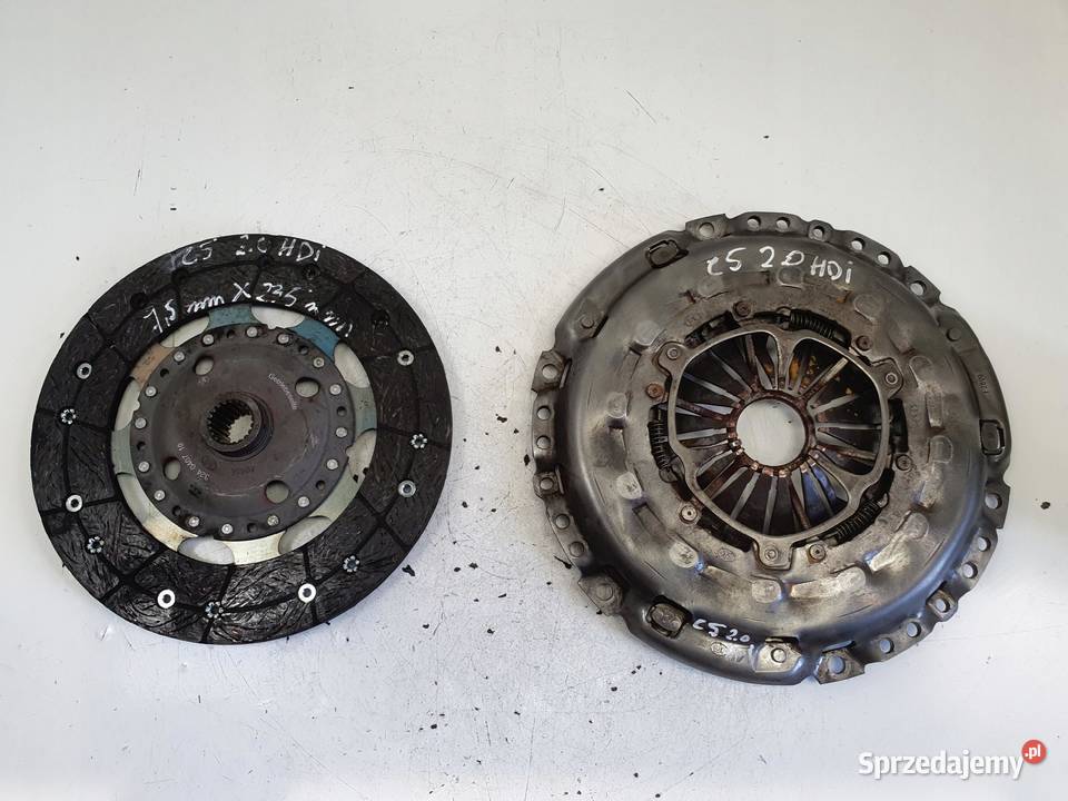 Citroen C5 II 20 HDI DOCISK TARCZA sprzęgło Sprzęgła i elementy lubelskie Chełm
