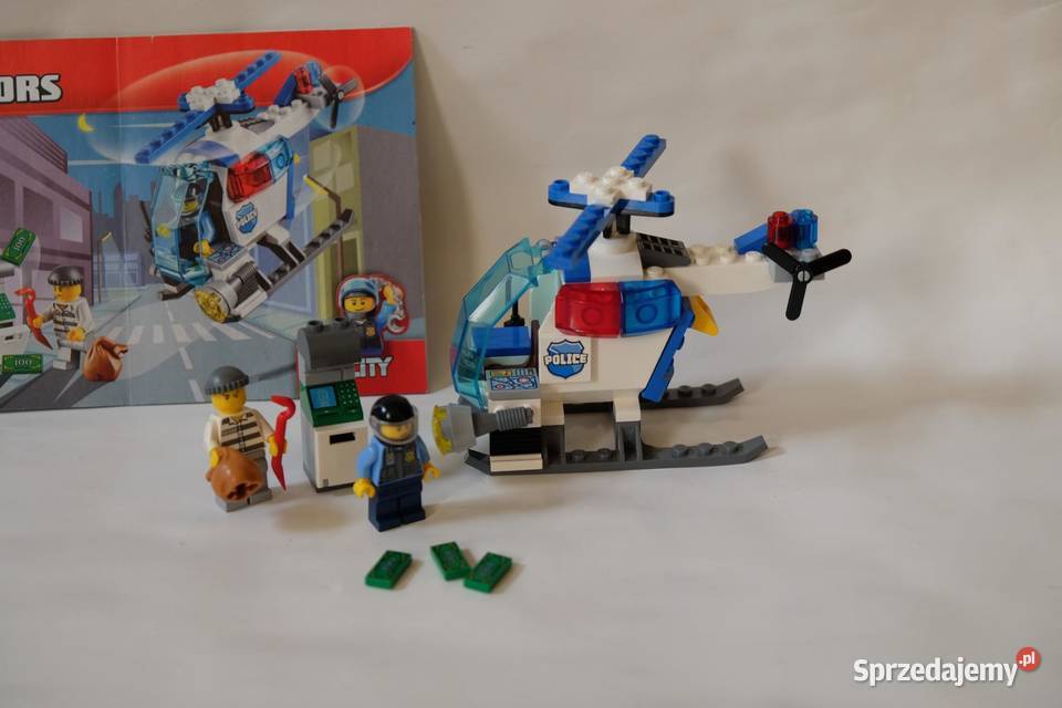 Lego Juniors 10720 10671 helikopter policyjny Klocki