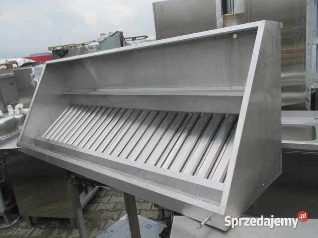 Solidny Okap Gastronomiczny z Filtrami 1907055 Ostrów Wielkopolski sprzedam