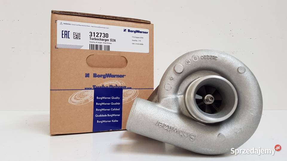 Nowa turbosprężarka SCHWITZER 312143 312144 Siedlce