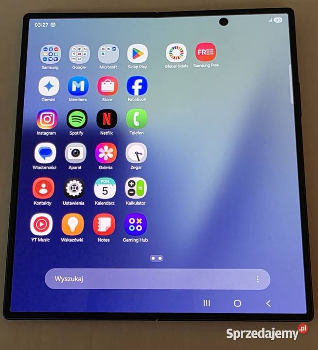 Samsung Galaxy Z Fold7 12512GB Blue Shadow Warszawa