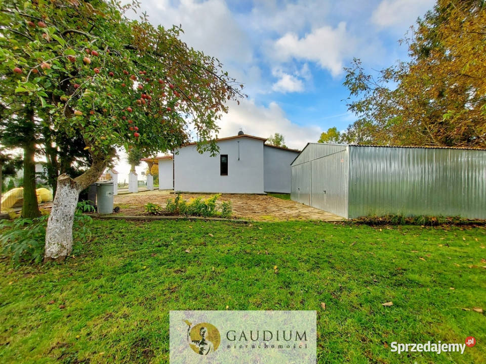 Domek rzeką z bajki garaż Tropiszewo sprzedam