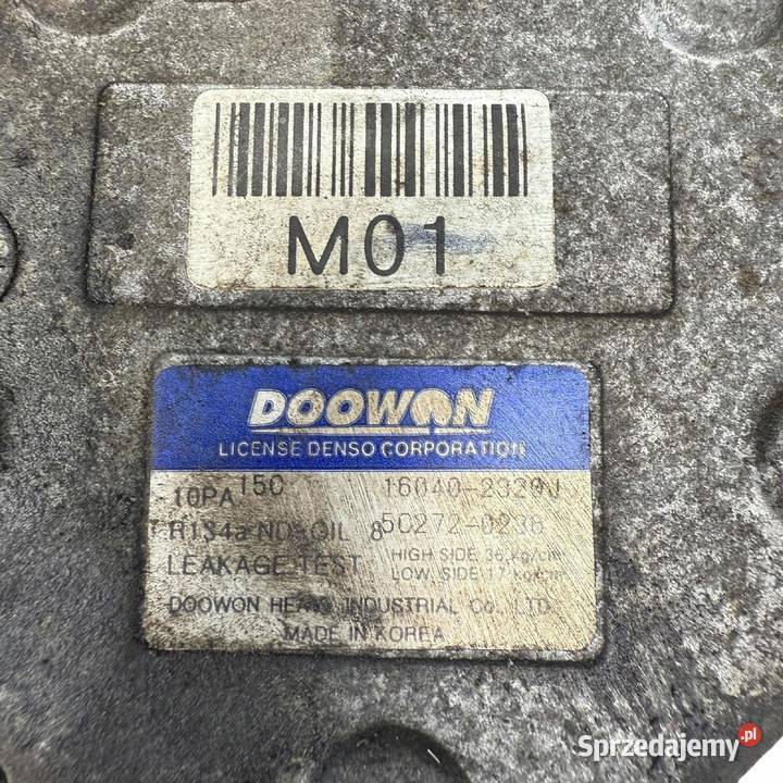 Kompresor Sprężarka klimatyzacji AC Hyundai Barłogi