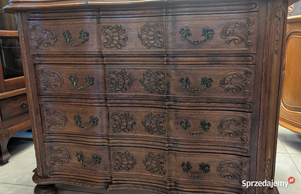 Piękna dębowa komoda sklep Dąbrowa Górnicza