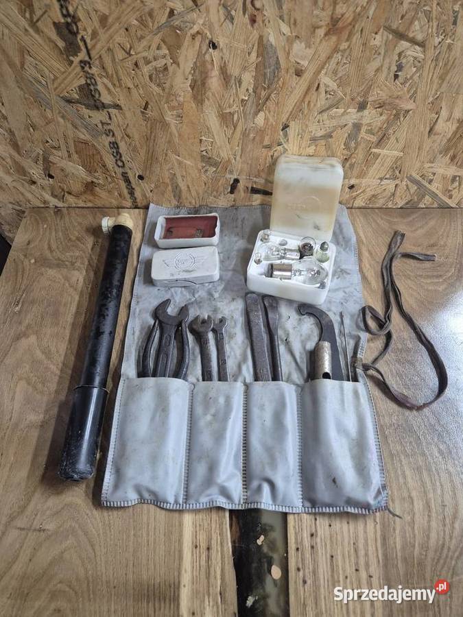 Mz etz Simson ddr klucze narzędzia pompka Złocieniec