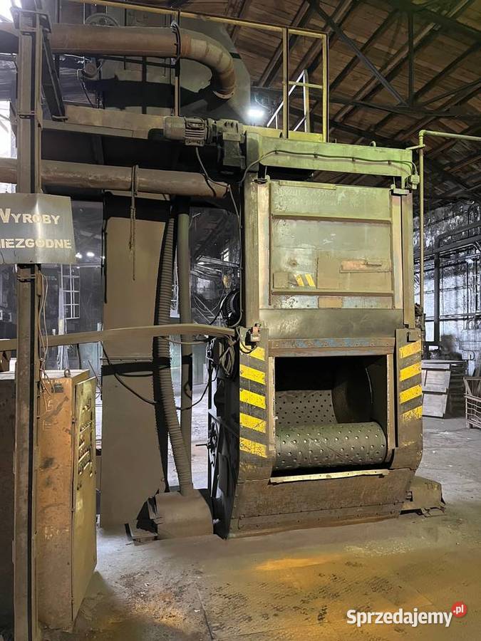 Oczyszczarka wirnikowotaśmowa OWT 400A lubuskie Nowa Sól