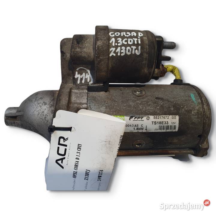 ROZRUSZNIK Opel Corsa D 13 CDTI valeo 55217672 Chełm