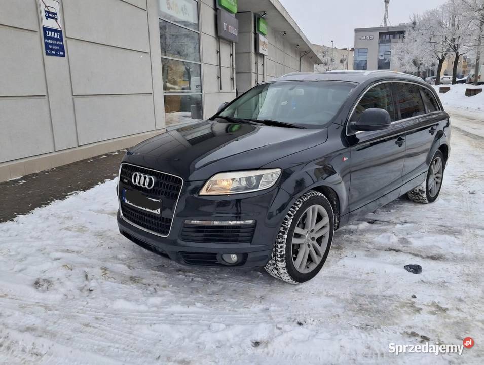 Audi Q7 S line 7 osob Hak tempomat Łomża