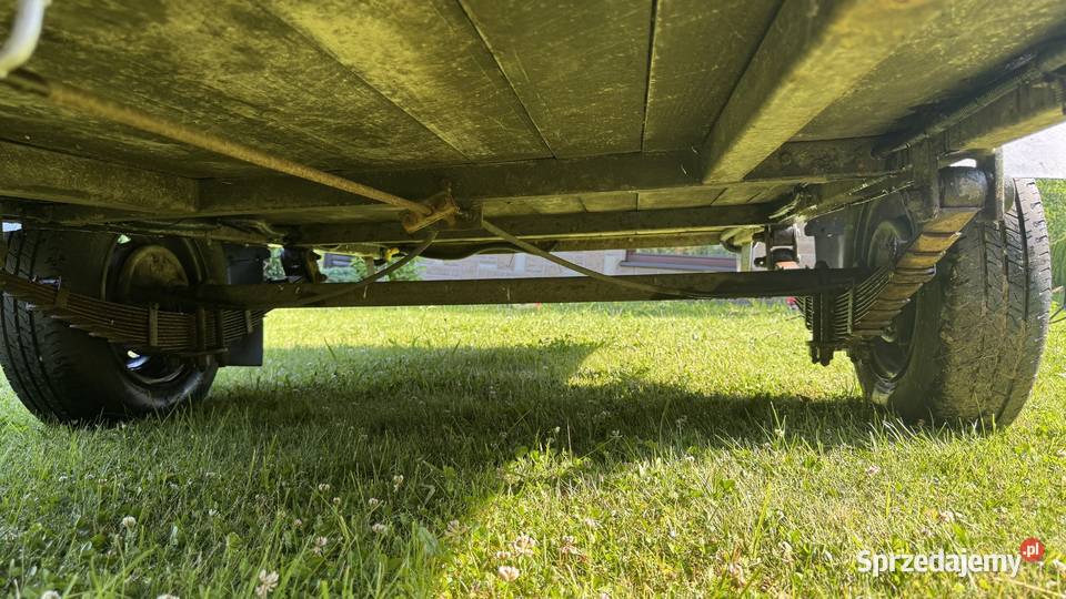Przyczepa lekka Niewiadów z plandeką i hamulcem Głogoczów sprzedam