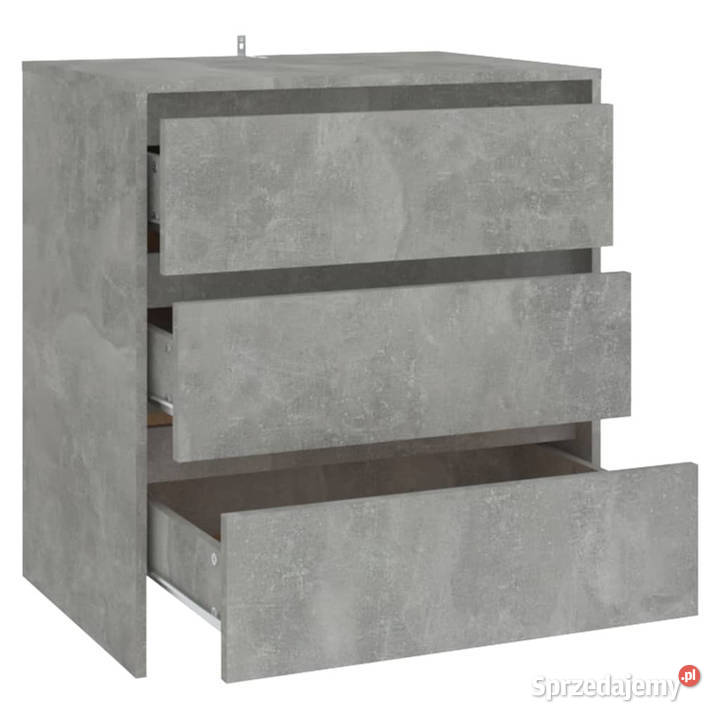 Szafka szarość betonu 70x41x75 materiał Warszawa