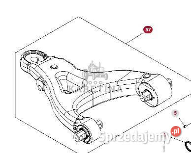 Fendt 930 933 936 939 942 GEN 7 Wahacz Dolny