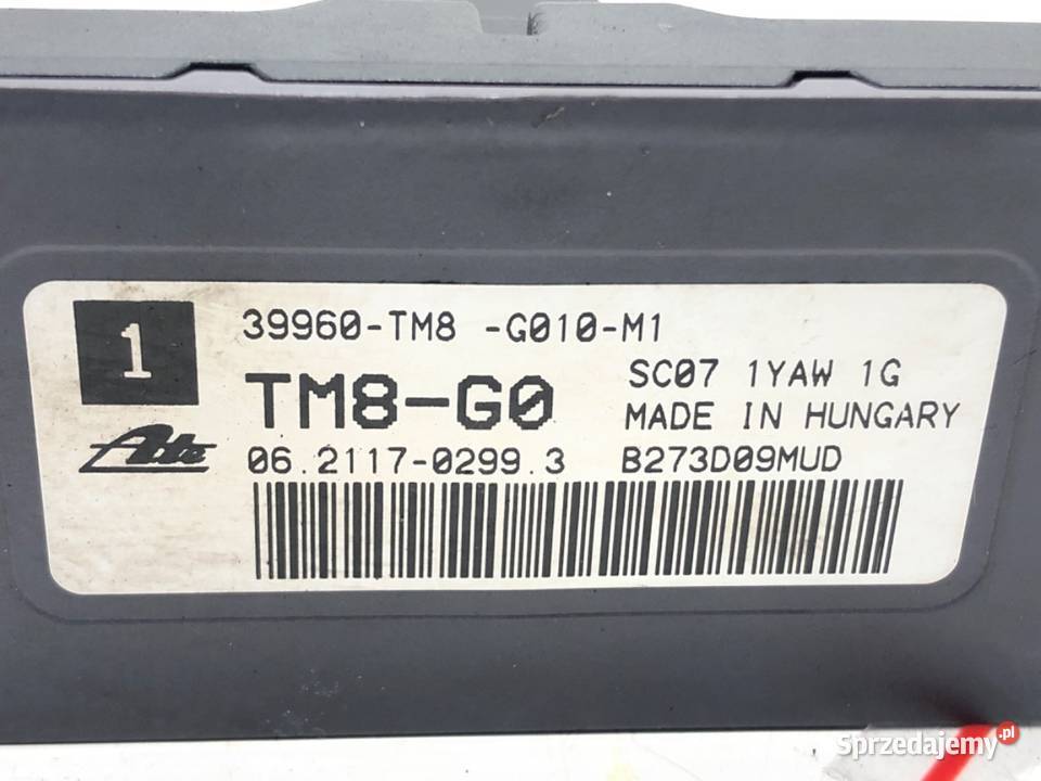 CZUJNIK ESP HONDA ODYSSEY 39960TM8G010M1 Van