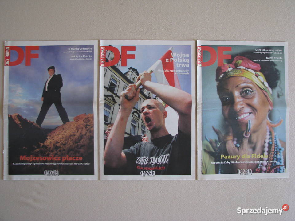DF Duży Format tygodnik Gazety Wyborczej z roku Brzegi sprzedam