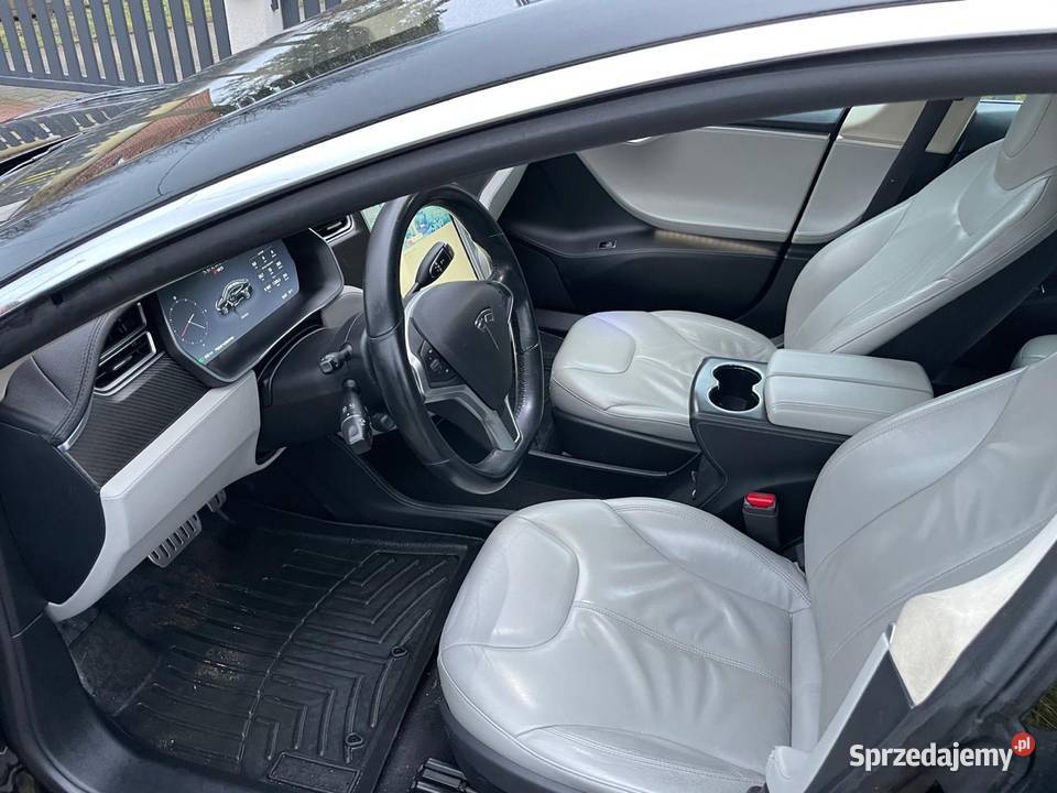 Tesla S P85 Performance Europa full panorama Samochody osobowe warmińsko-mazurskie Kętrzyn