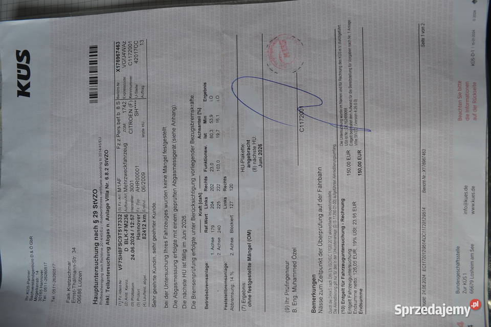 Citroen C3 Picasso z Niemiec OPŁACONY 104 Zgorzelec