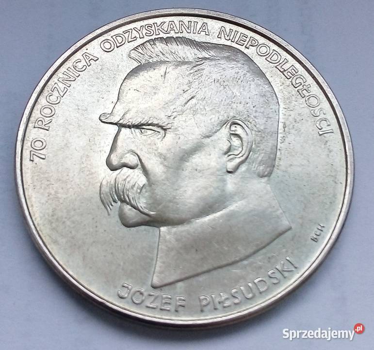 POLSKA50000 ZL1988 rSREBRO 750JÓZEF PIŁSUDSKI mazowieckie