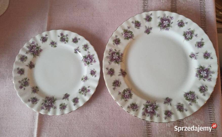 Filiżanka bez spodka Royal Albert Sweet Violets pomorskie Gdańsk sprzedam