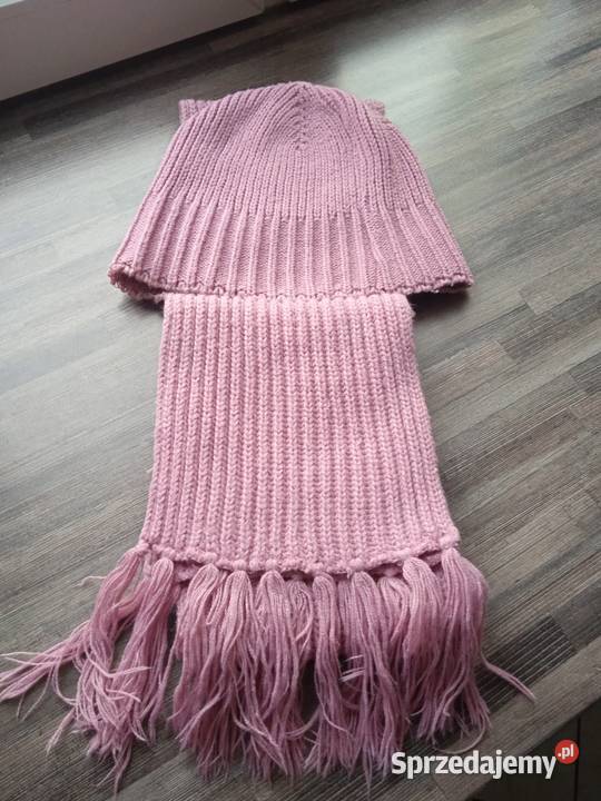 Komplet szalik z czapka damski łódzkie Pabianice sprzedam