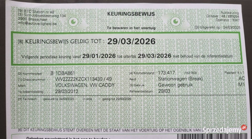 Volkswagen Caddy Zadbany Org Przebieg wspomaganie kierownicy Wojkowice Kościelne