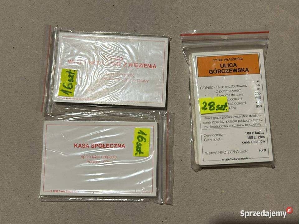 103 Monopoly gra planszowa handel wielkopolskie Poznań