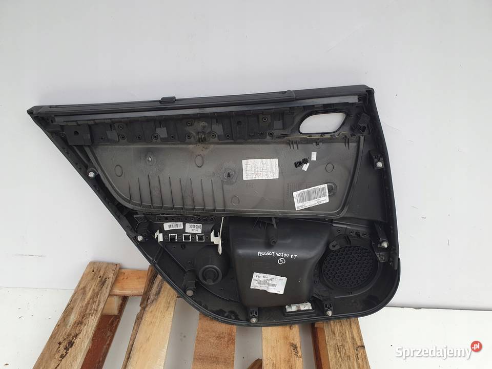 Peugeot 407 TAPICERKA TYLNYCH DRZWI BOCZEK PRAWY lubelskie Rudka sprzedam