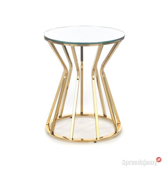 Ława okrągła złota Afina S lubuskie