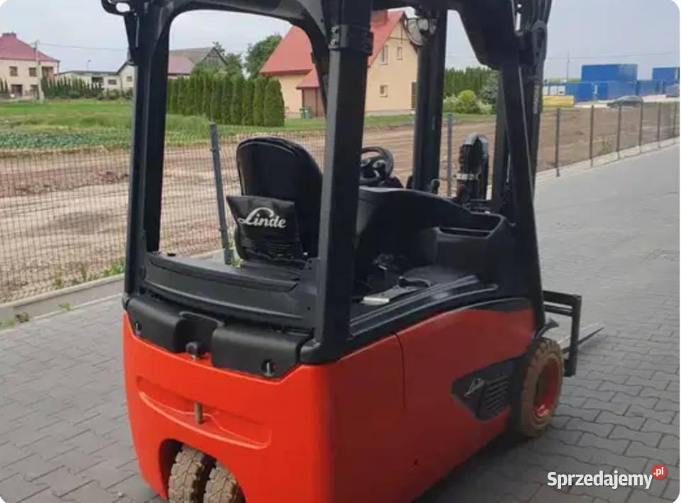 Wózek widłowy LINDE E16 Wolny SKOK 2019r E14 E18 sprzedam