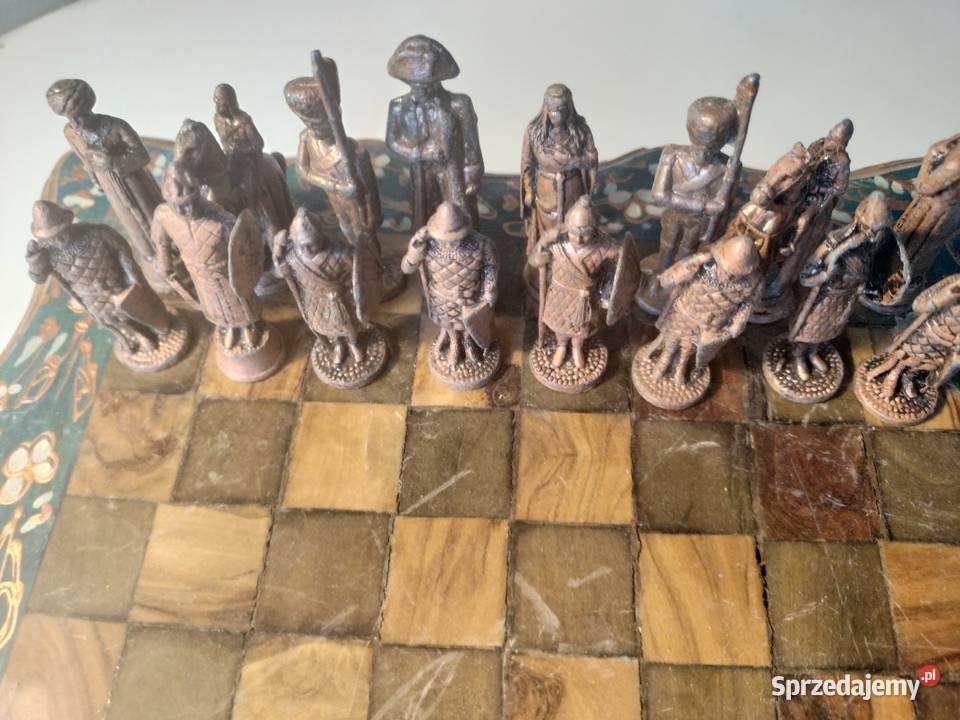 Antyki szachy drzewo oliwne Szczecin