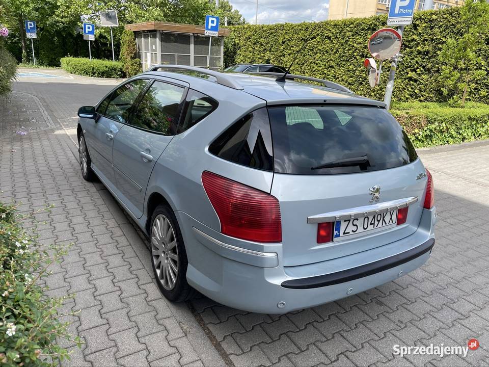 Peugeot 407 sw sport xr JBL 27 v6 204 autoalarm Szczecin